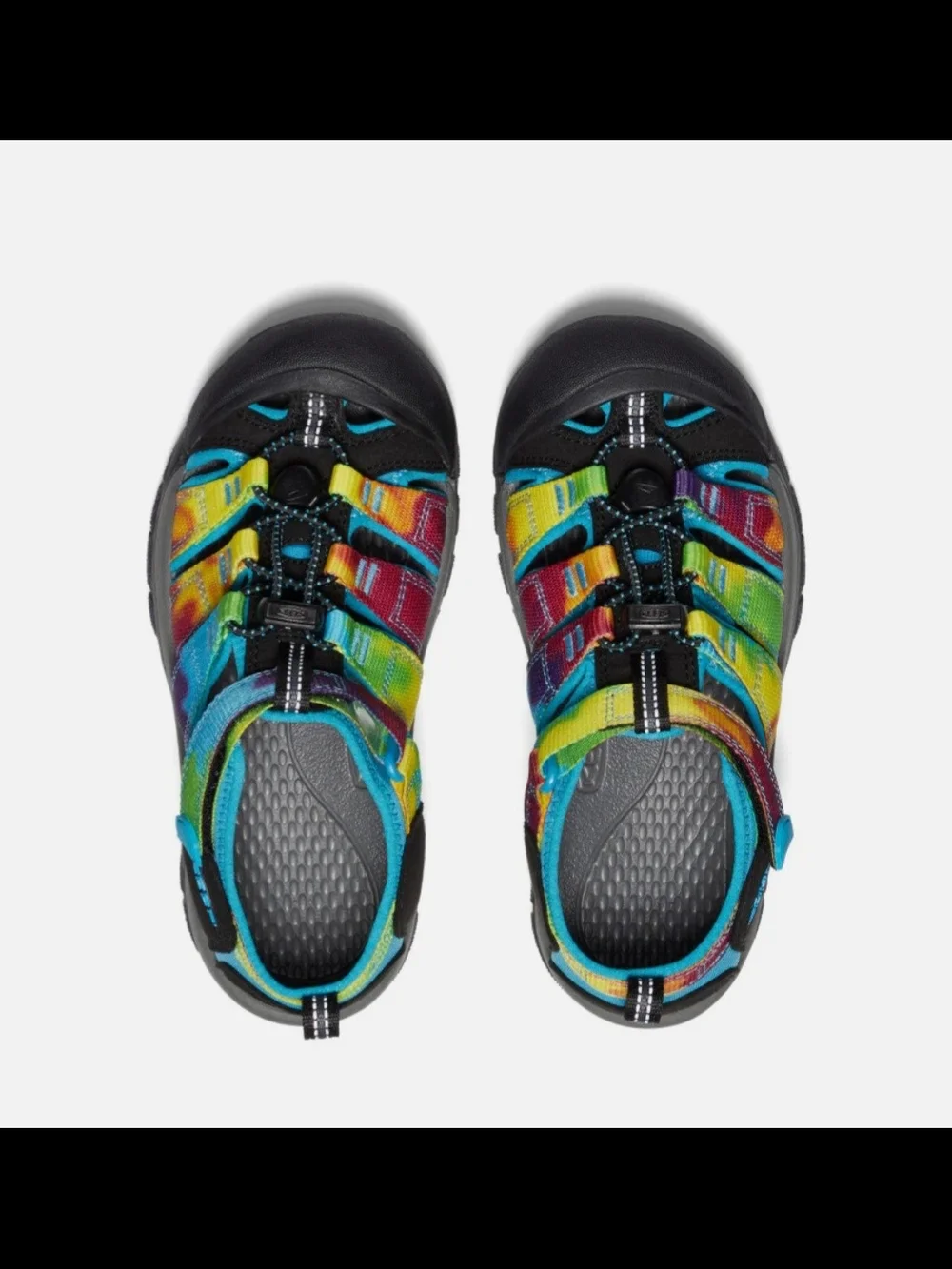 KEEN Kids' Newport H2 Multicolor Closed-Toe Sandals - Rainbow